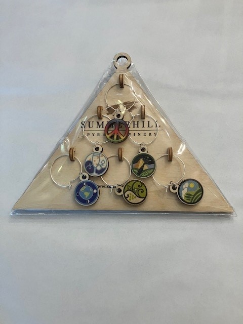 Wood Wine Charms-Summerhill